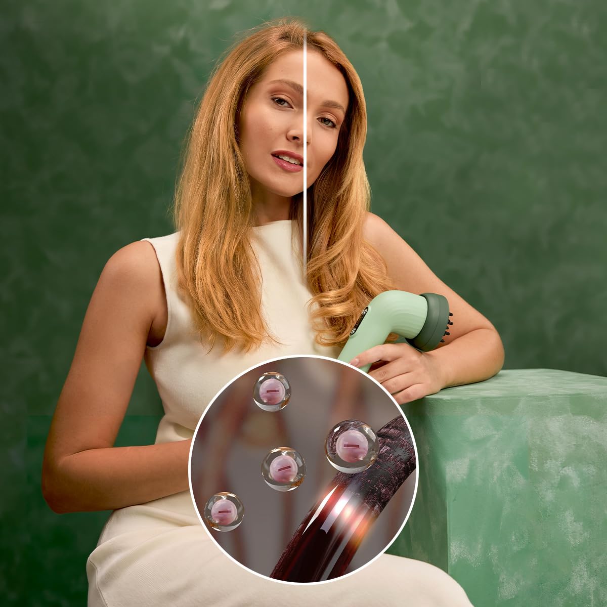 cecotec-ionicare-dry-keratin-haartrockner-olive-1200w-ionen image 7