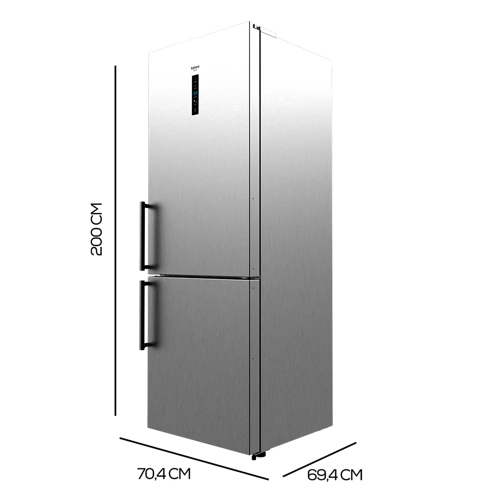 cecotec-bolero-coolmarket-combi-495-k-hlgefrierkombi-inox-nofrost image 6