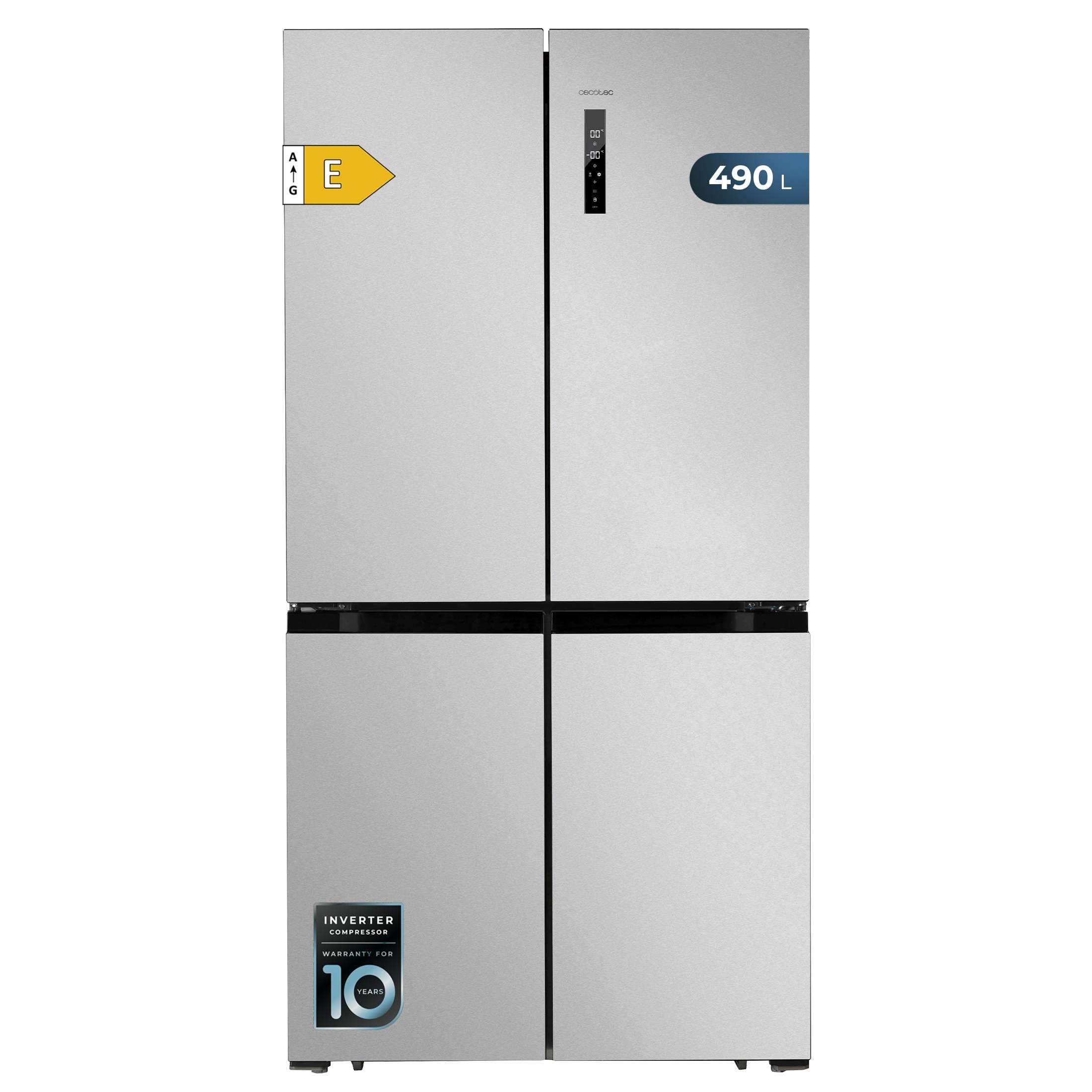 cecotec-bolero-coolmarket-4d-490-inox-e-k-hlschrank-490-l image 1