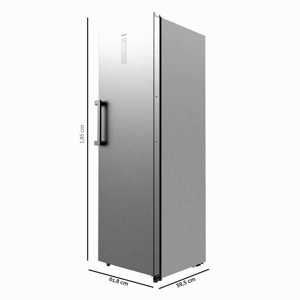 cecotec-bolero-coolmarket-362-l-k-hlschrank-inox-no-frost-185-cm image 2
