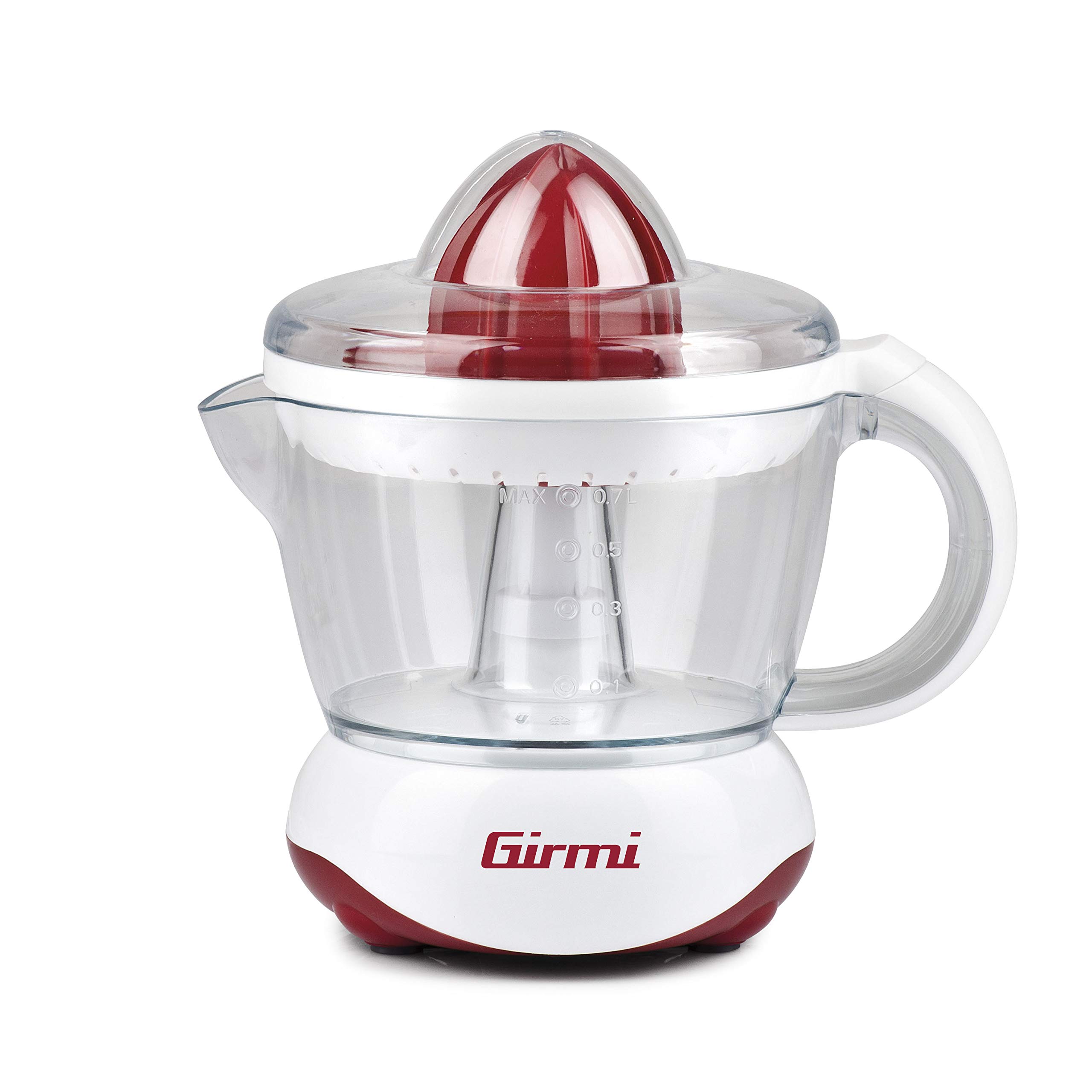 girmi-sr05-zitruspresse-wei-rot-500-ml-mit-doppelkegel image 6