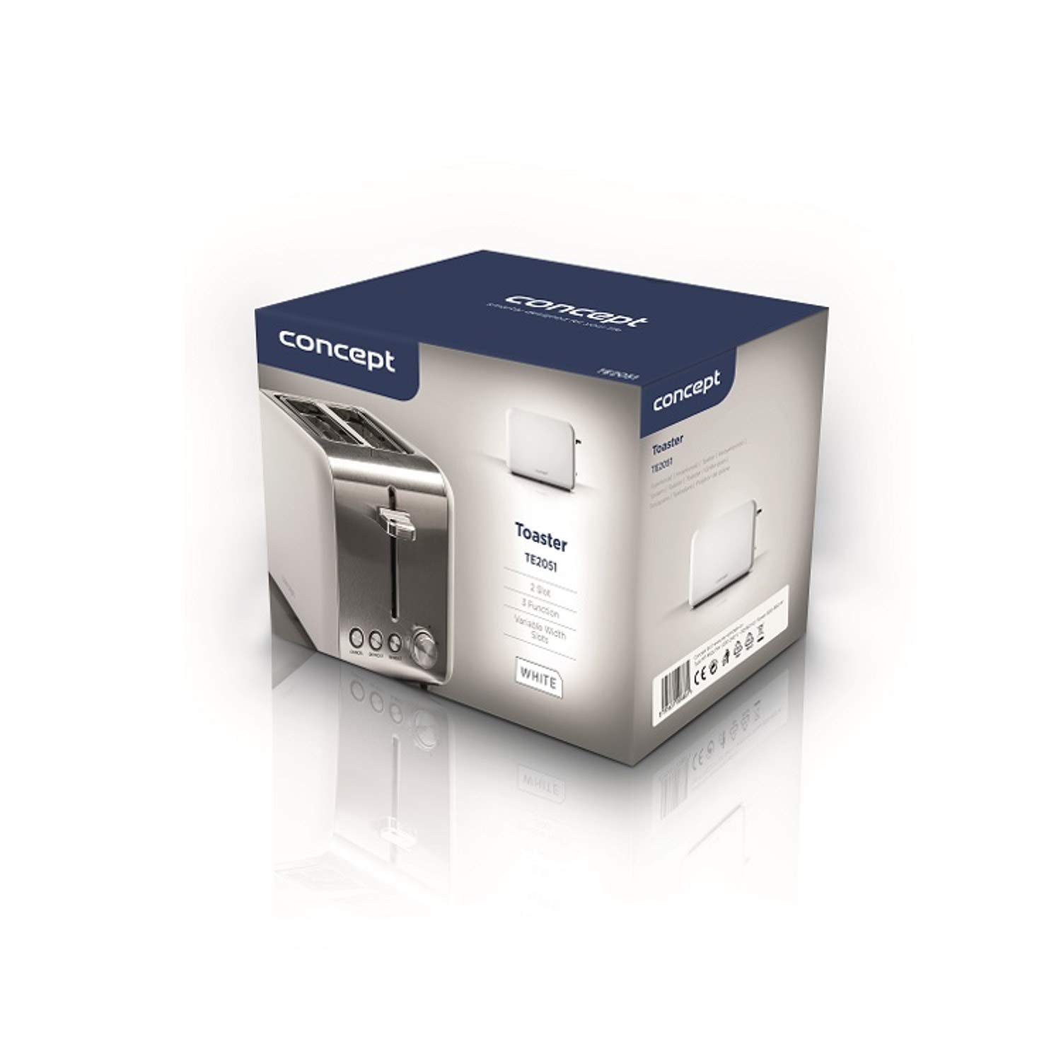 concept-te2051-toaster-wei-950-w-mit-breitem-schlitz image 7