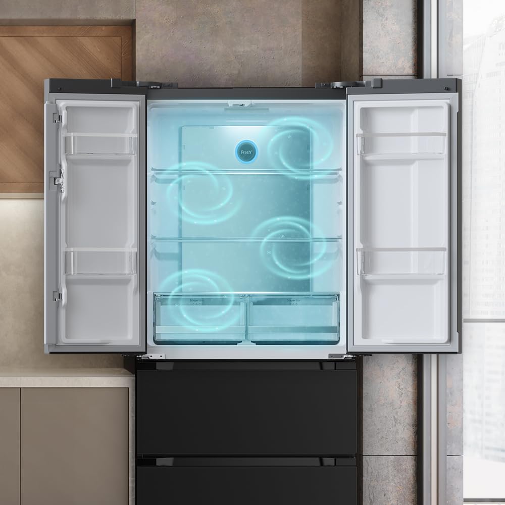 cecotec-bolero-coolmarket-fd-436-k-hlschrank-dark-inox-no-frost image 7