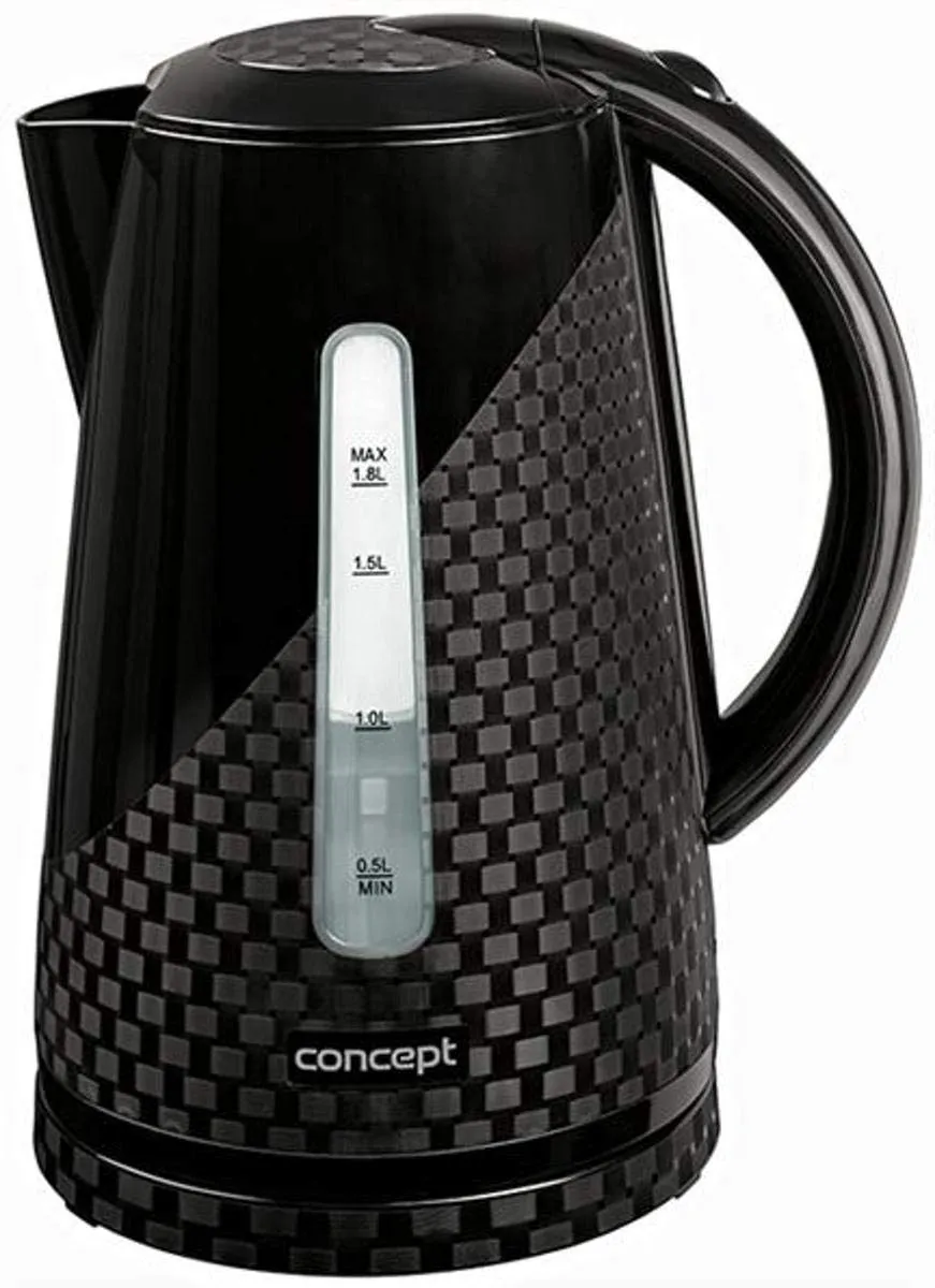 concept-rk2321-wasserkocher-kunststoff-1-8l-schwarz image 1