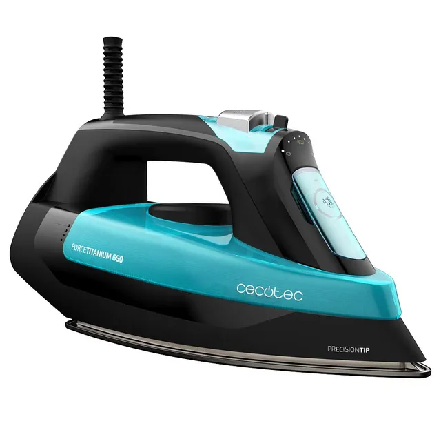 cecotec-forcetitanium-650-dampfb-geleisen-2800w-420ml-titan image 1