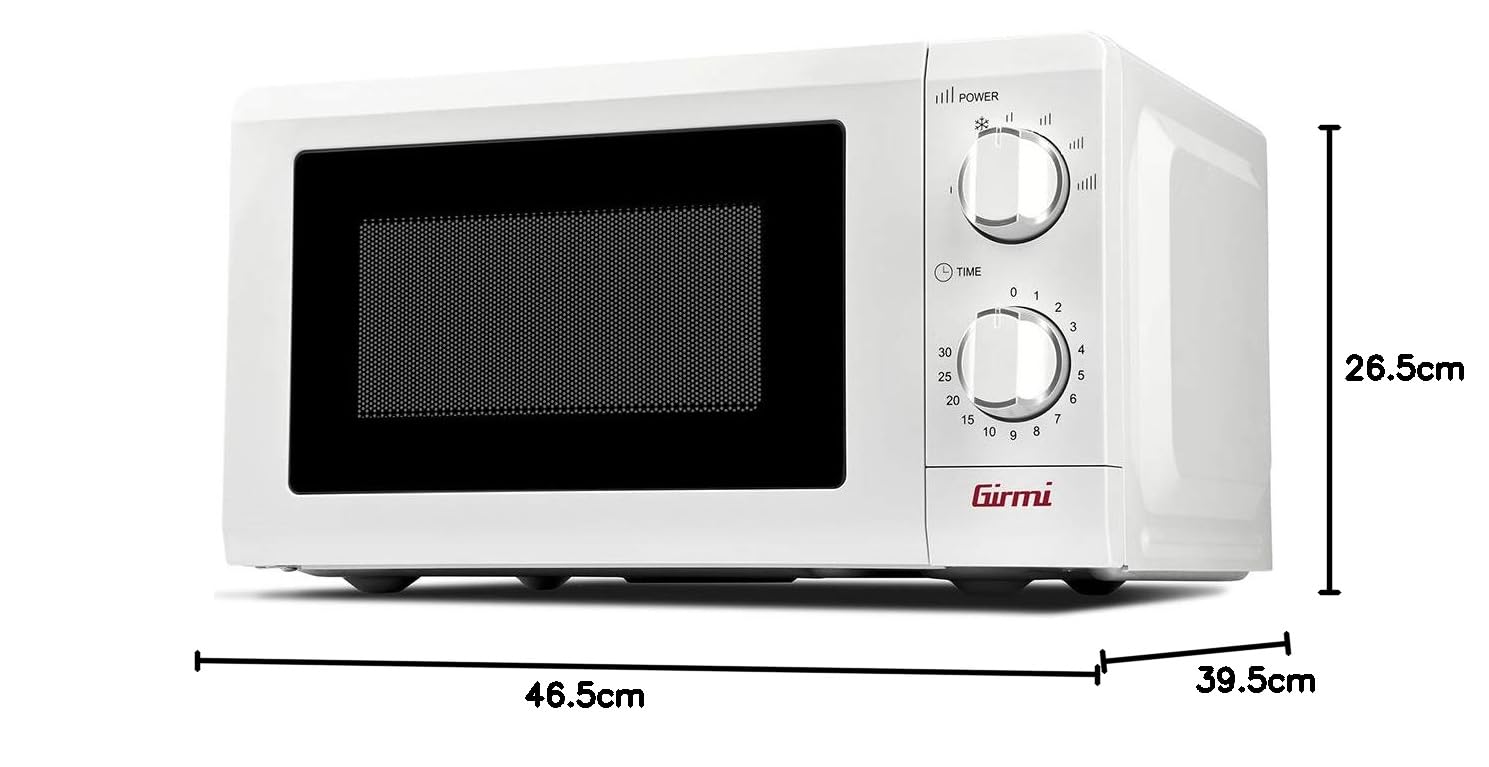 girmi-fm05-mikrowelle-20-l-wei-700-watt image 6
