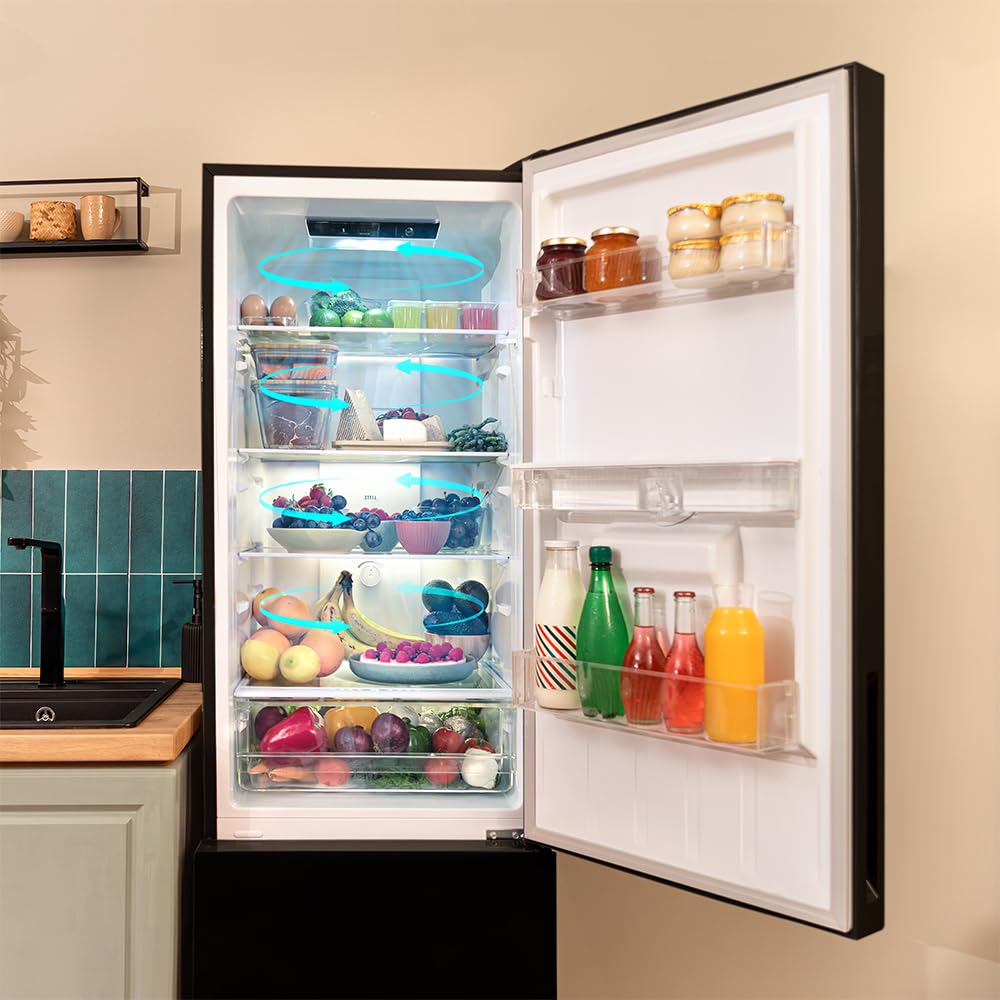 cecotec-bolero-coolmarket-combi-250-wd-k-hl-gefrierkombi-250l-schwarz image 4