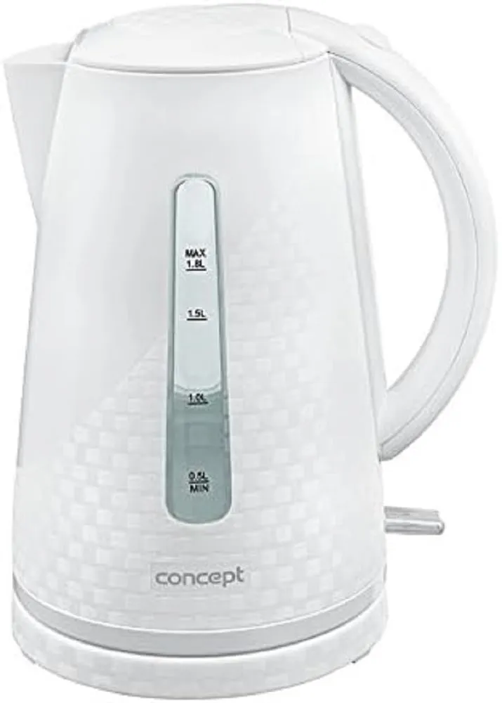 concept-rk2320-wasserkocher-wei-1-8-l-2000-w-mit-kalkfilter image 1