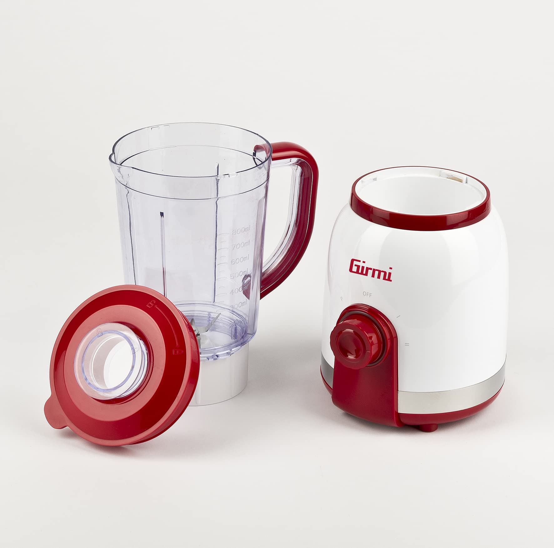 girmi-fr27-standmixer-1-l-350-w-wei-rot-mit-pulse image 4