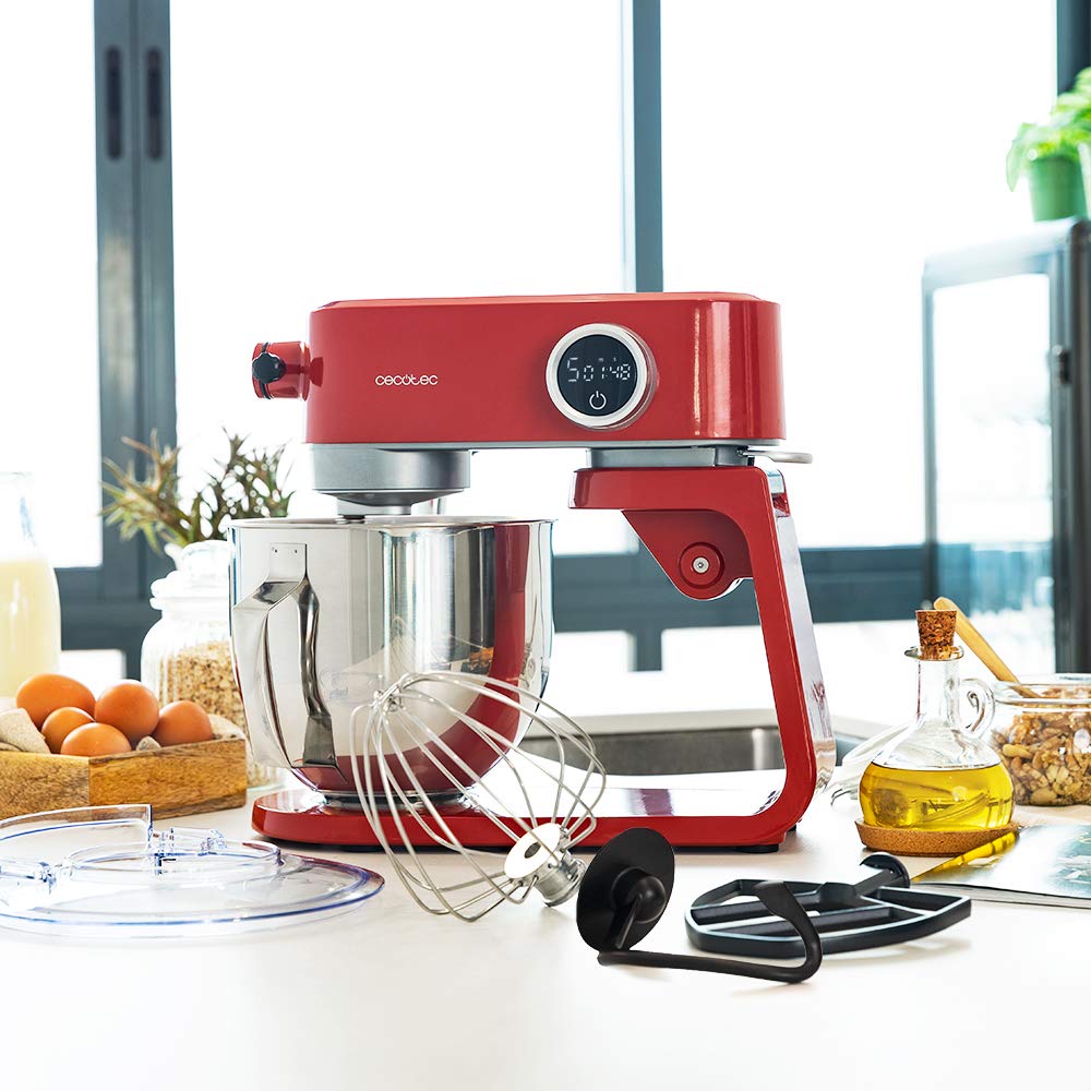 cecotec-twist-fusion-4000-luxury-k-chenmaschine-rot-5-2-l image 6