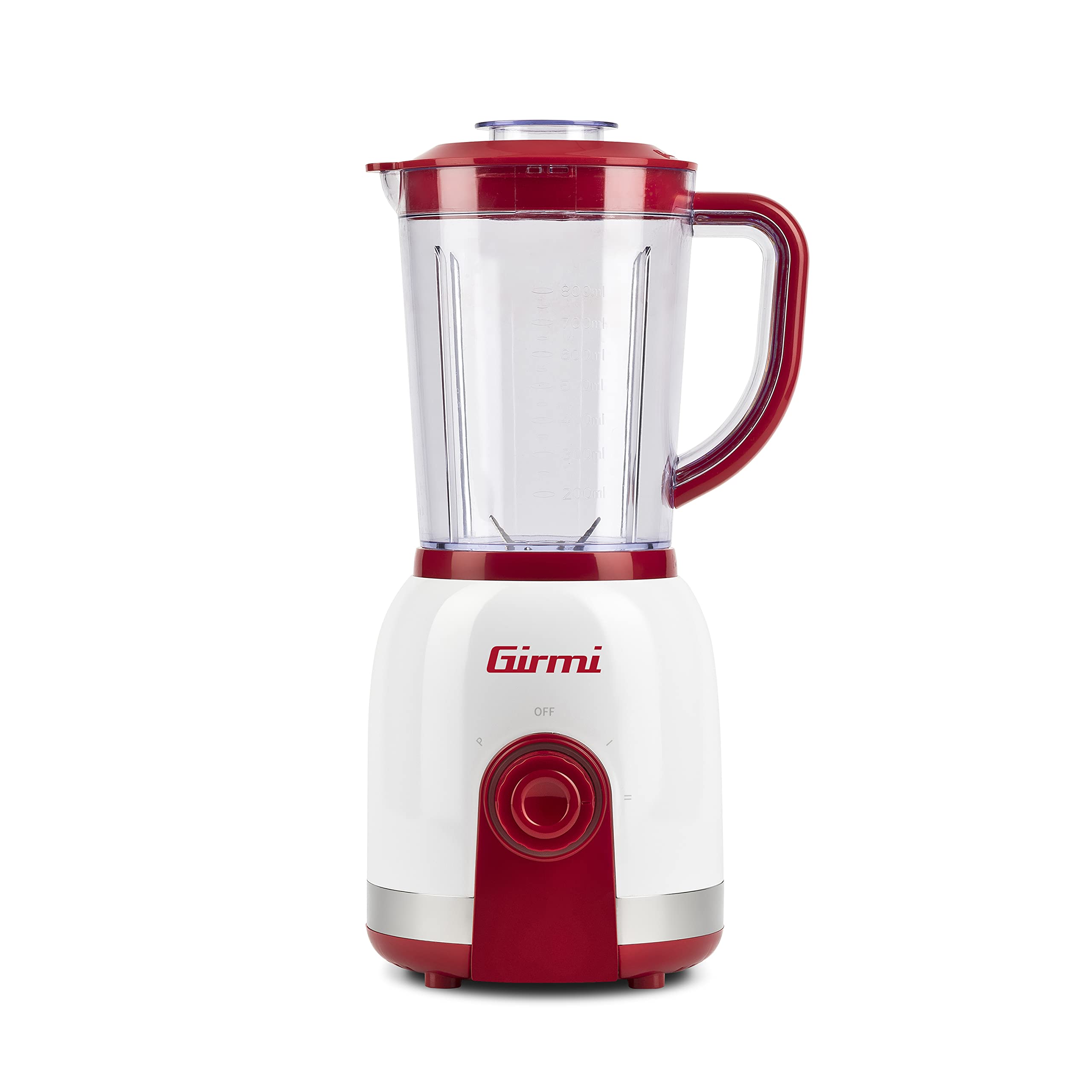 girmi-fr27-standmixer-1-l-350-w-wei-rot-mit-pulse image 3