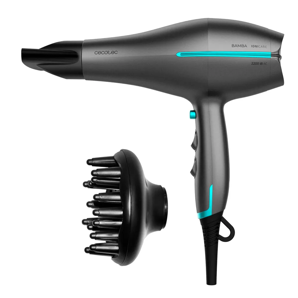 cecotec-ionicare-5300-maxi-aura-haartrockner-schwarz-2200w image 1