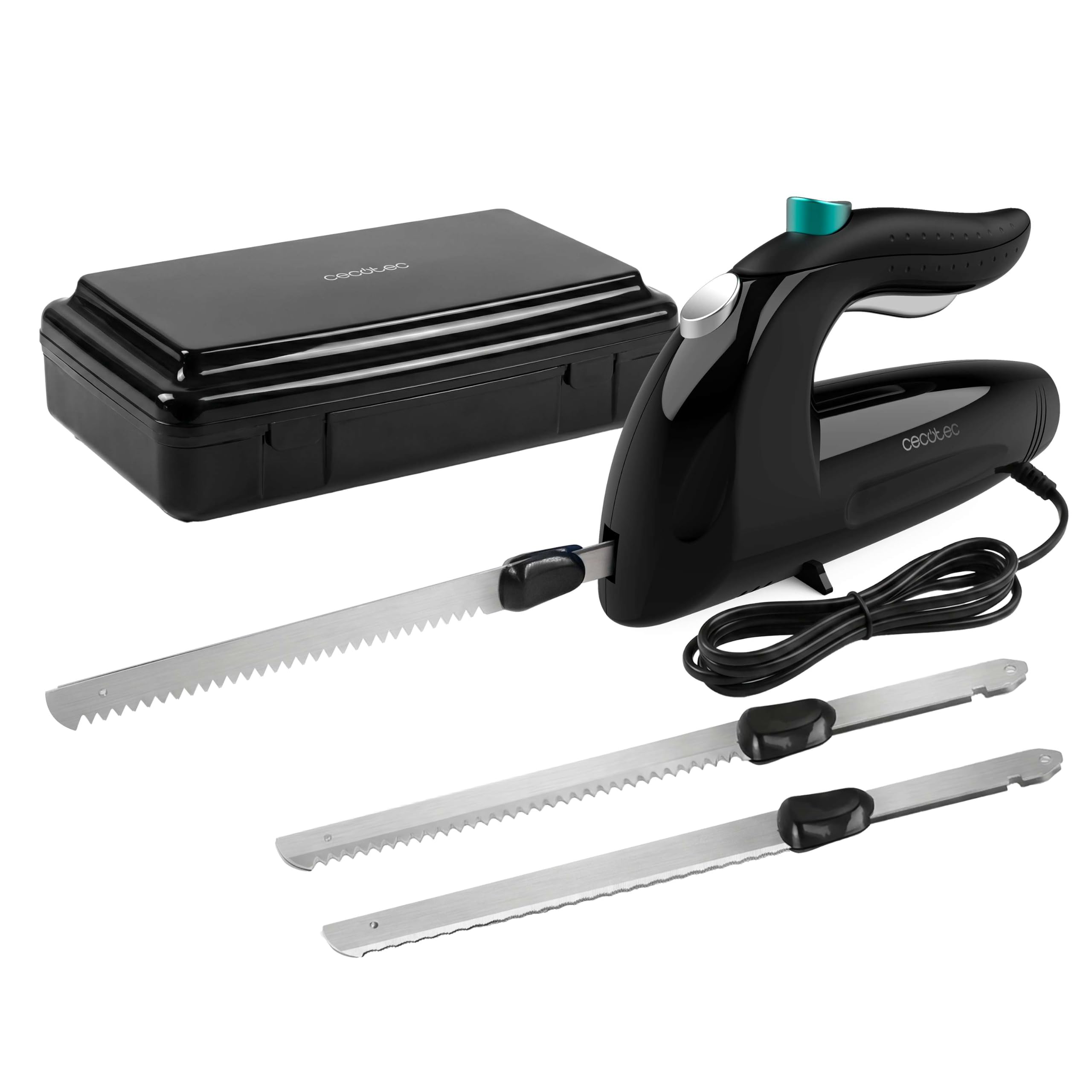 cecotec-cut-eat-1800-elektromesser-schwarz-150w-mit-koffer image 1