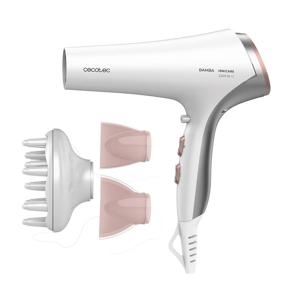 cecotec-bamba-ionicare-5320-haartrockner-wei-2200-w image 1