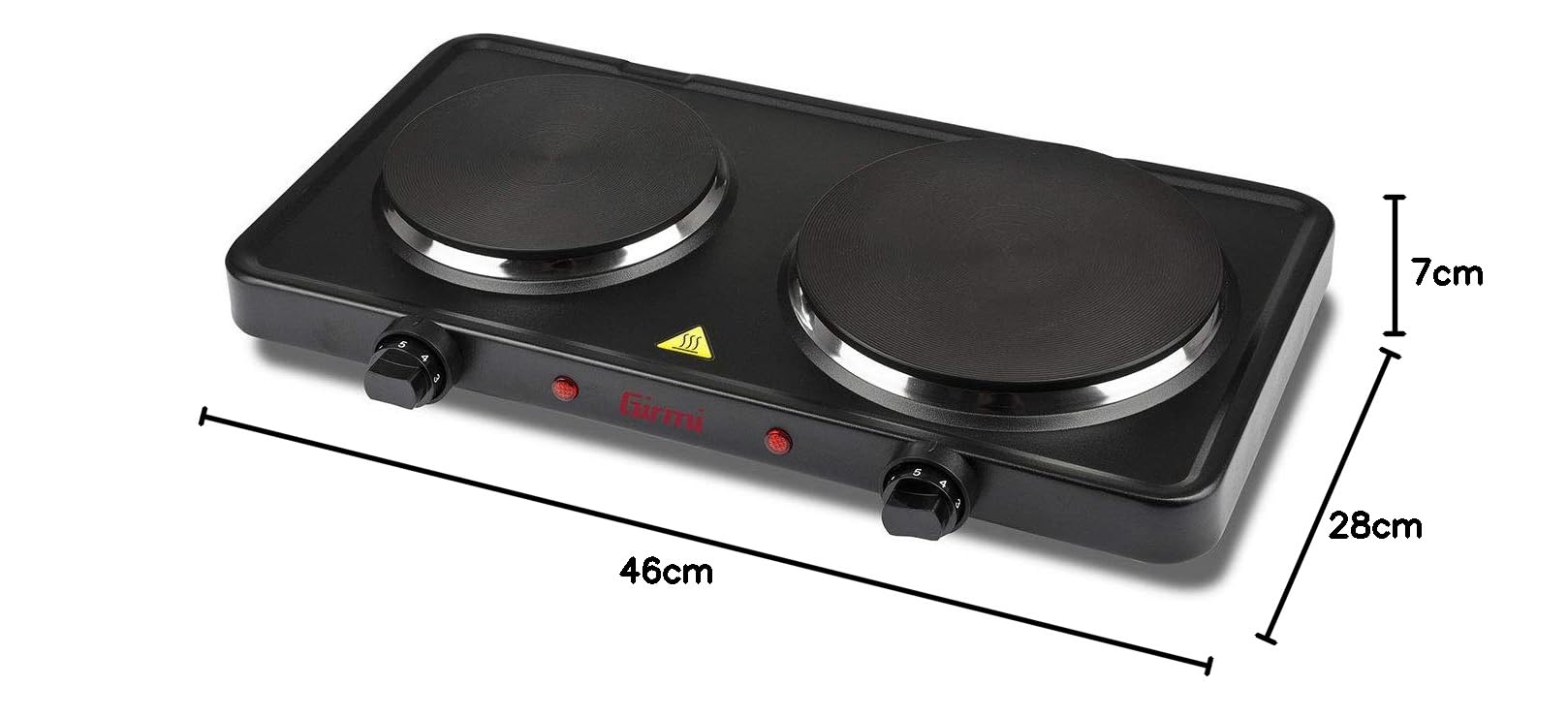 girmi-pe36-doppelkochplatte-schwarz-2500-w-gusseisen image 6