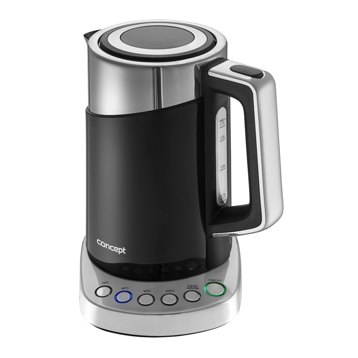 concept-rk3171-wasserkocher-1-7-l-schwarz-mit-temperatureinstellung image 1
