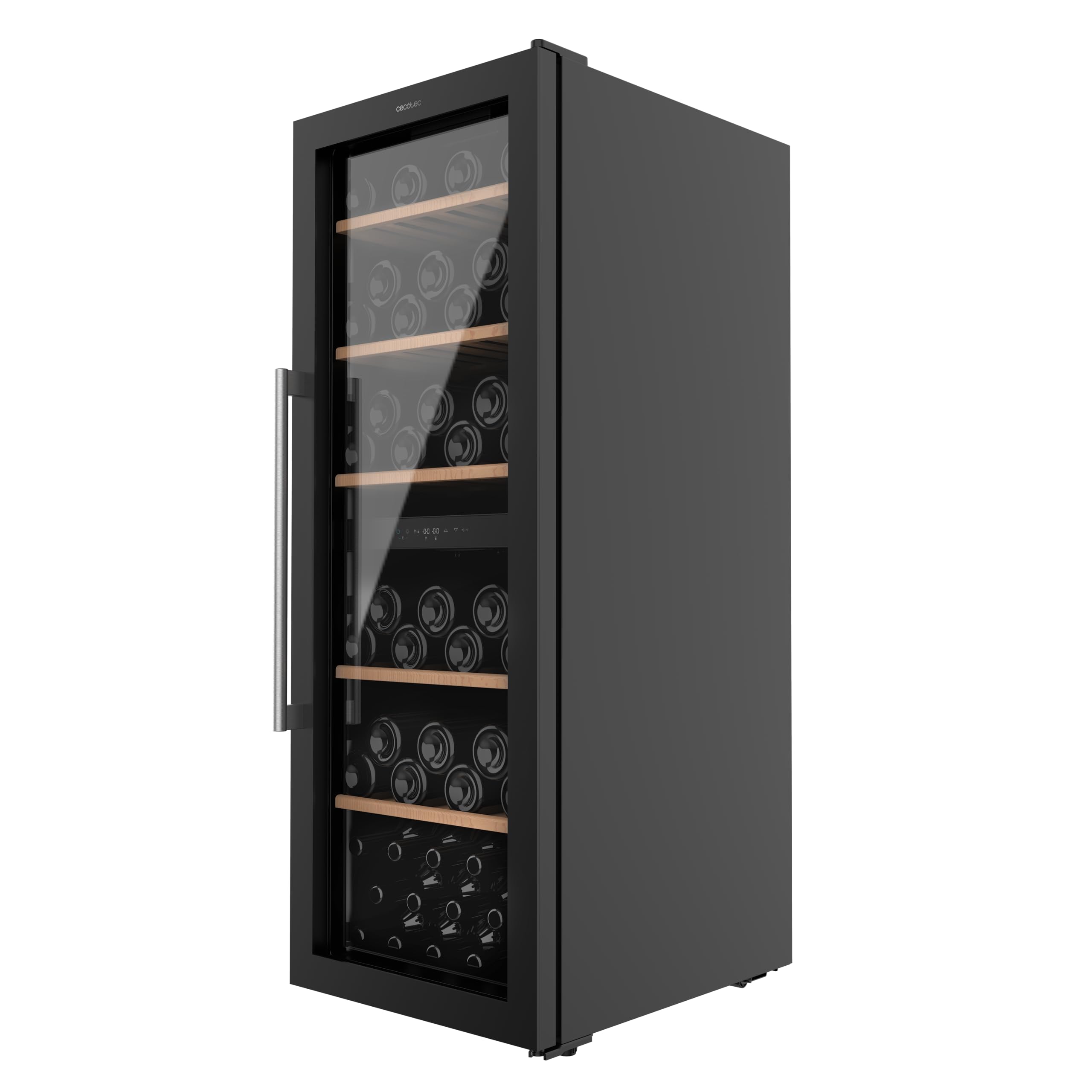 cecotec-grandsommelier-duo-77000-weinschrank-77-flaschen-black image 1