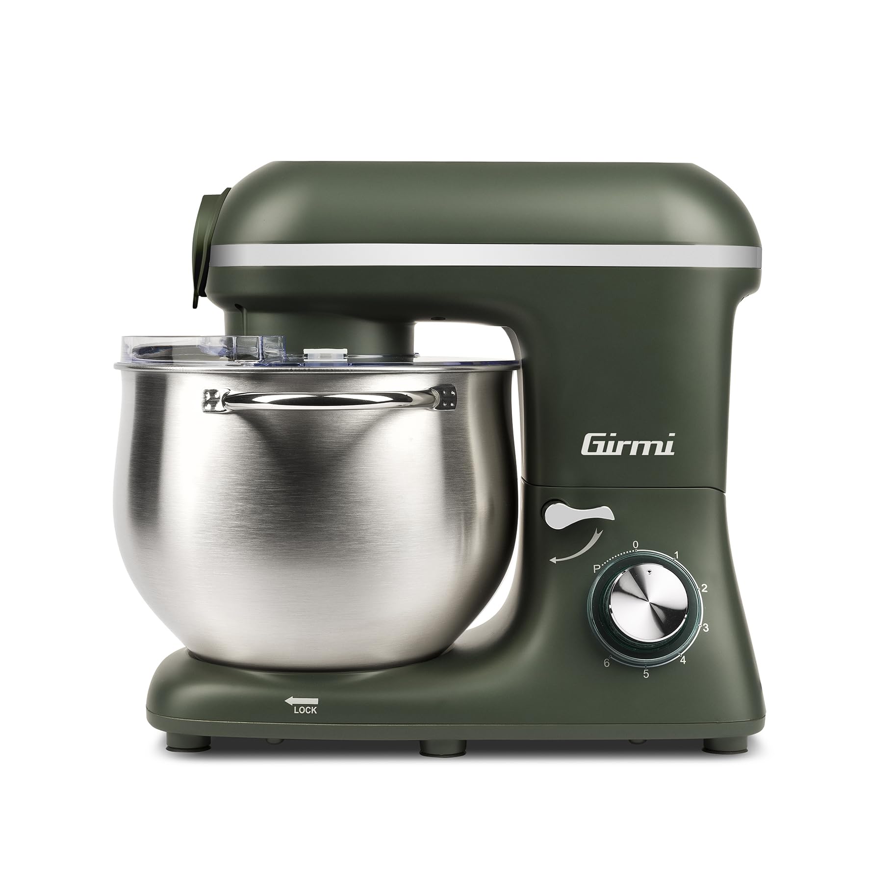 girmi-im50-gastronomo-plus-k-chenmaschine-8-l-gr-n-3-kg-teig image 2