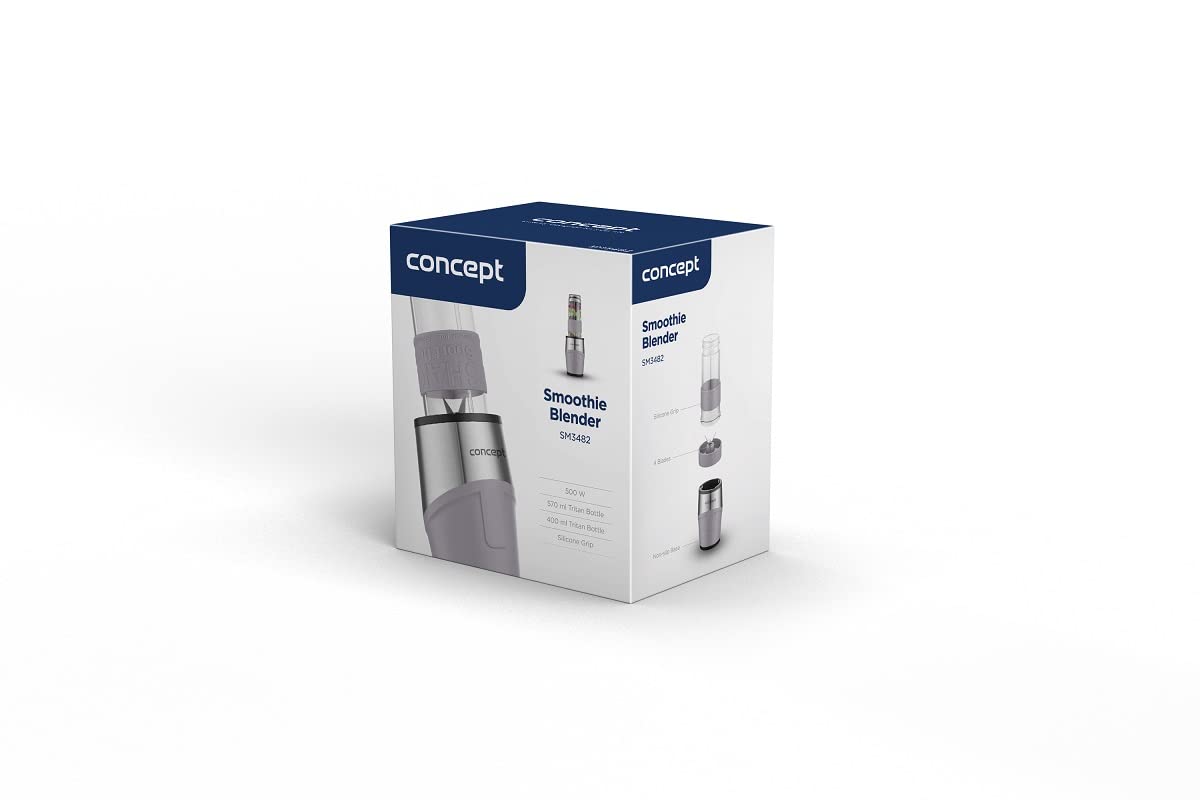 concept-sm3482-smoothie-maker-taupe-500-w-mit-2-tritan-flaschen image 7