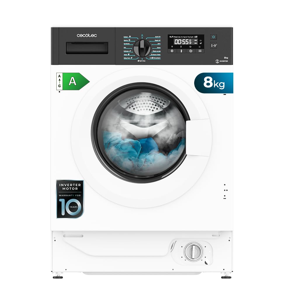 cecotec-bolero-dresscode-840-bi-inverter-a-waschmaschine-8-kg image 1