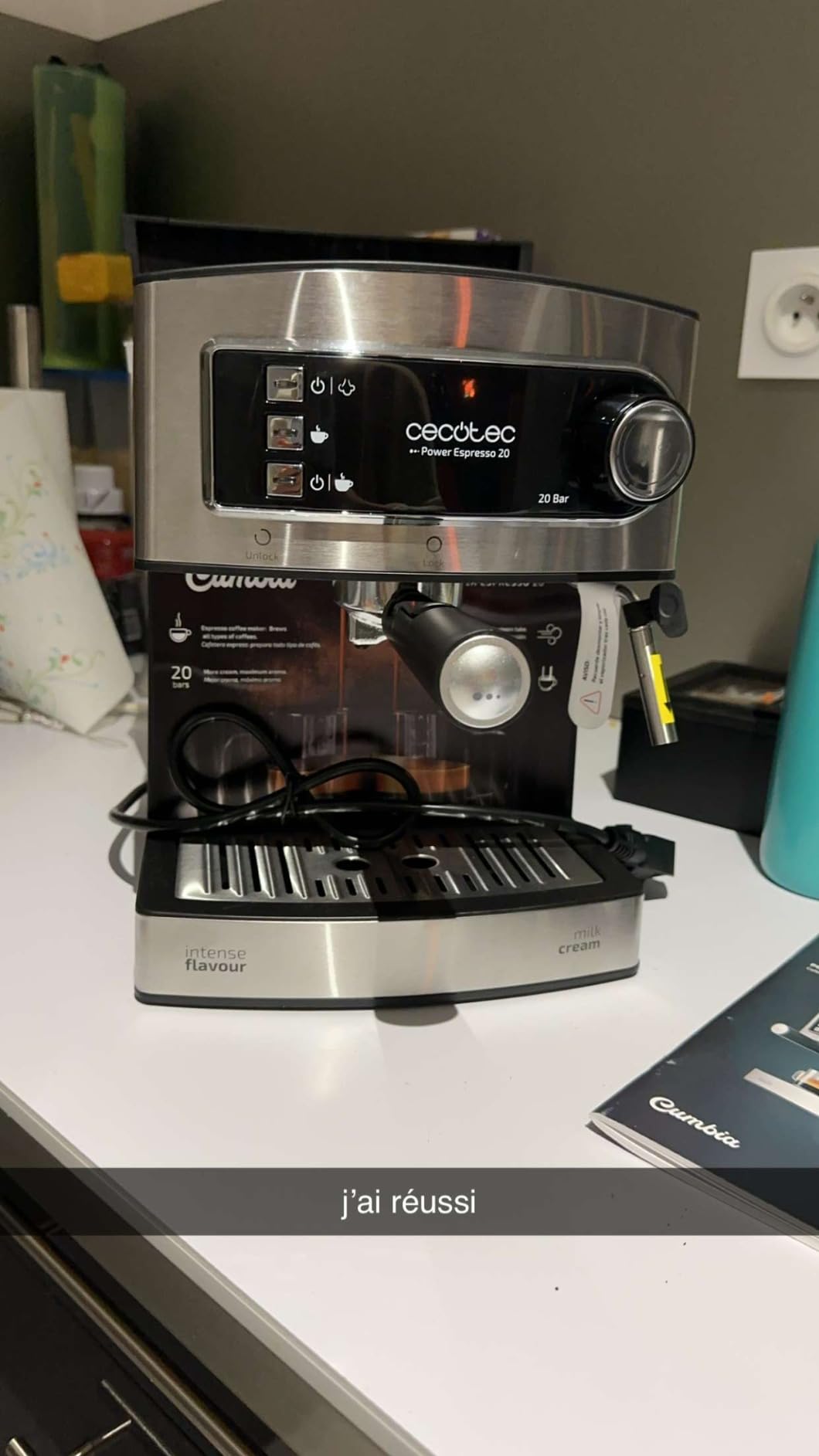 Milchschaum klappt
