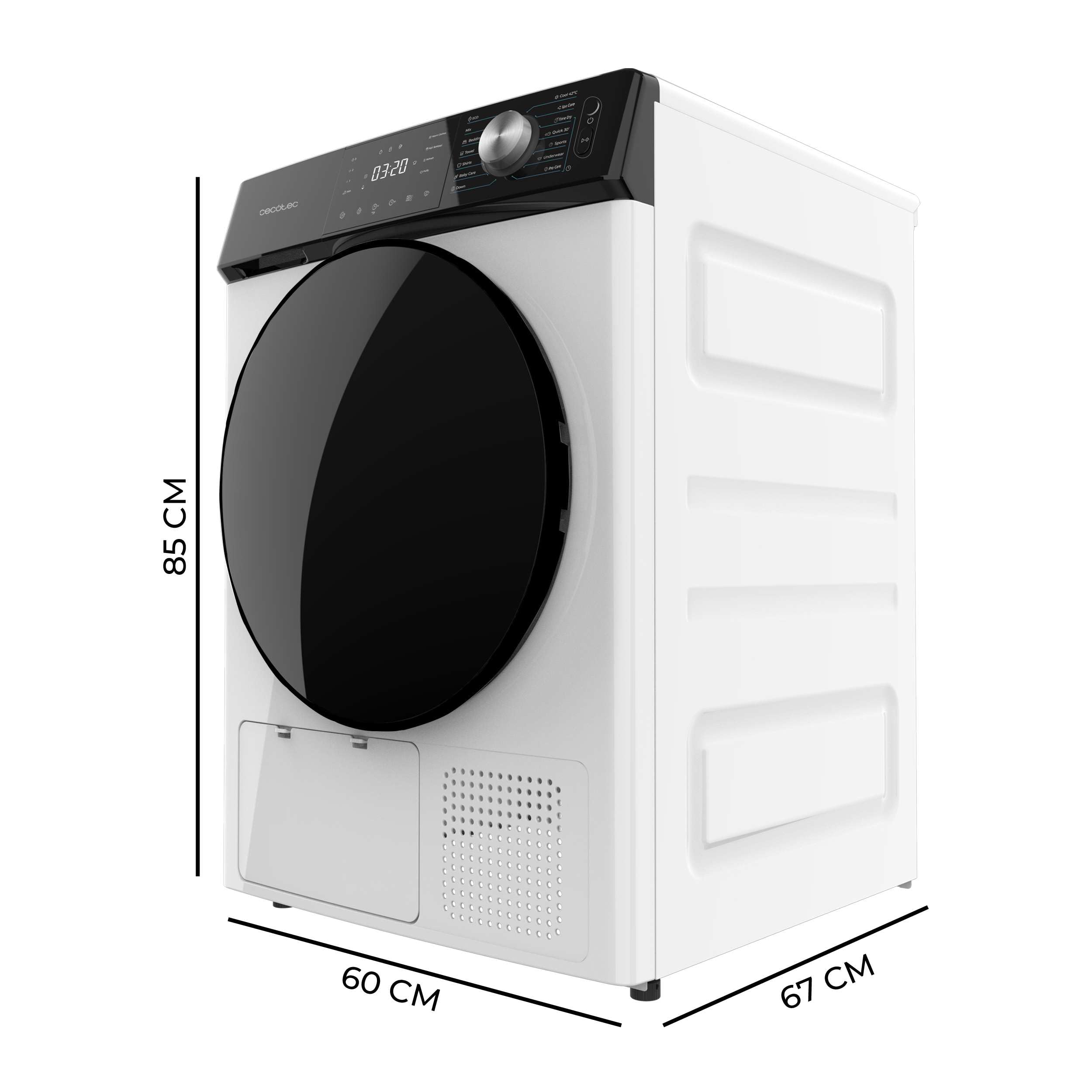 cecotec-bolero-dresscode-dry-10355-w-rmepumpentrockner-10kg image 2