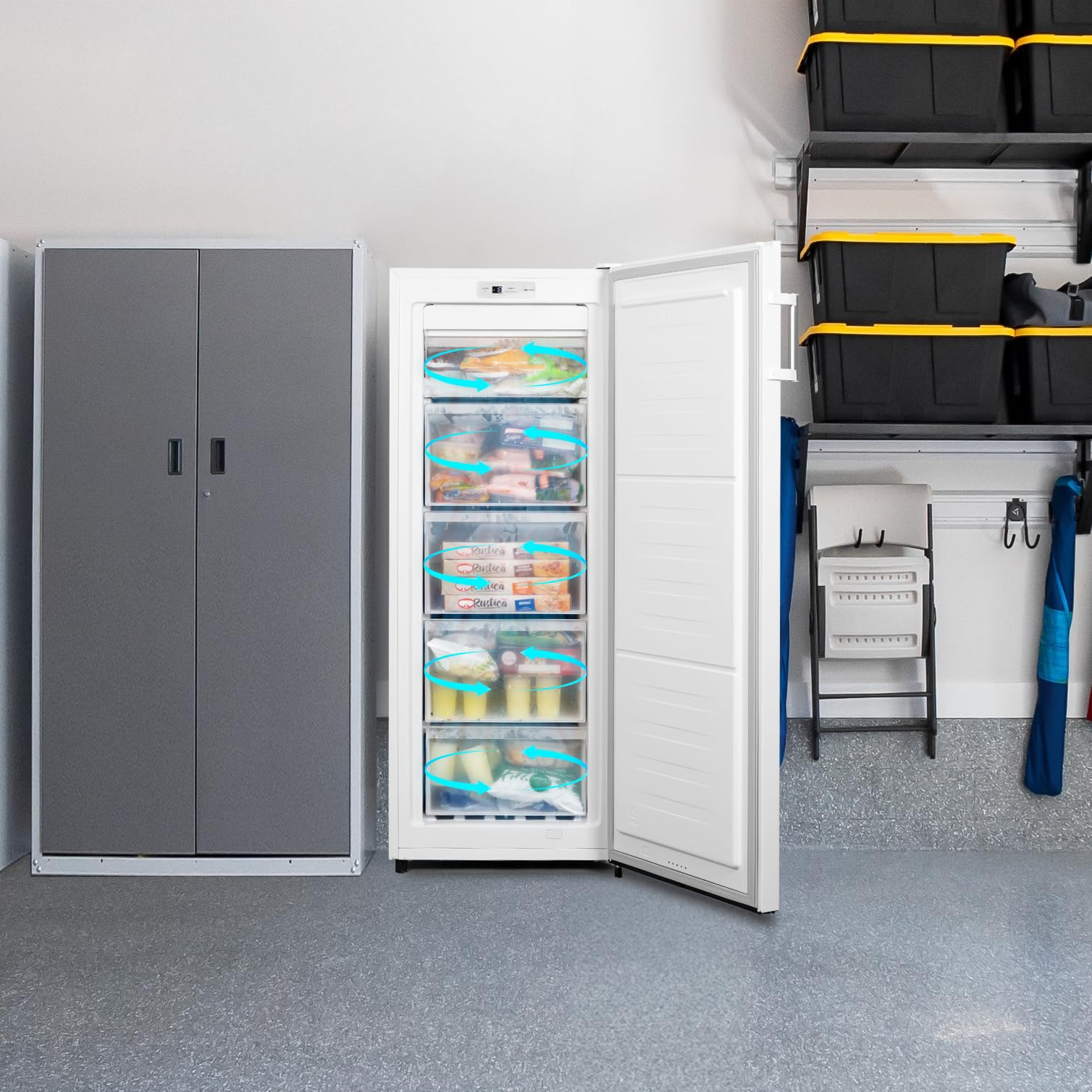 cecotec-bolero-uf155-gefrierschrank-155l-wei-no-frost image 6