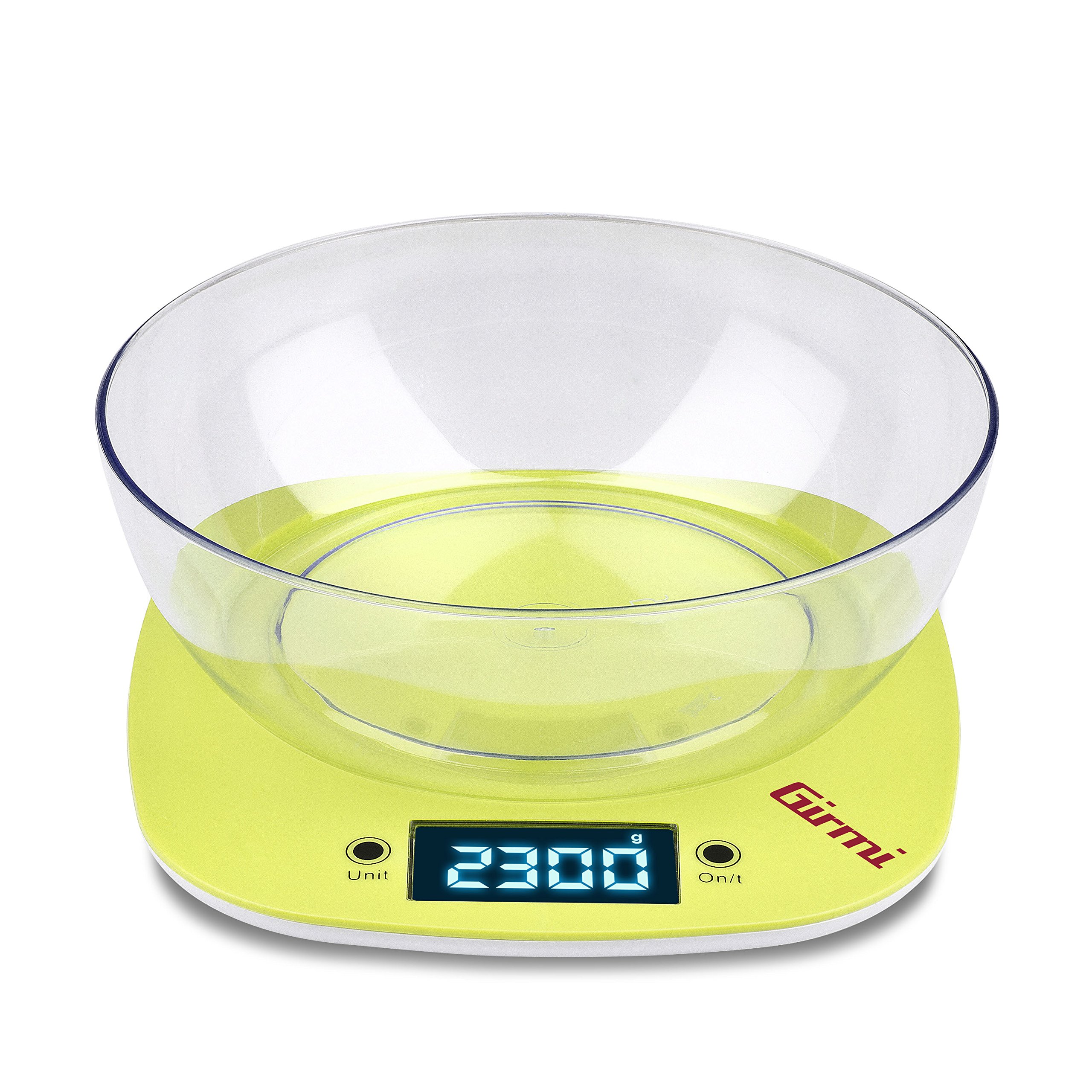 girmi-ps03-lebensmittelwaage-gr-n-5-kg-mit-sch-ssel image 1