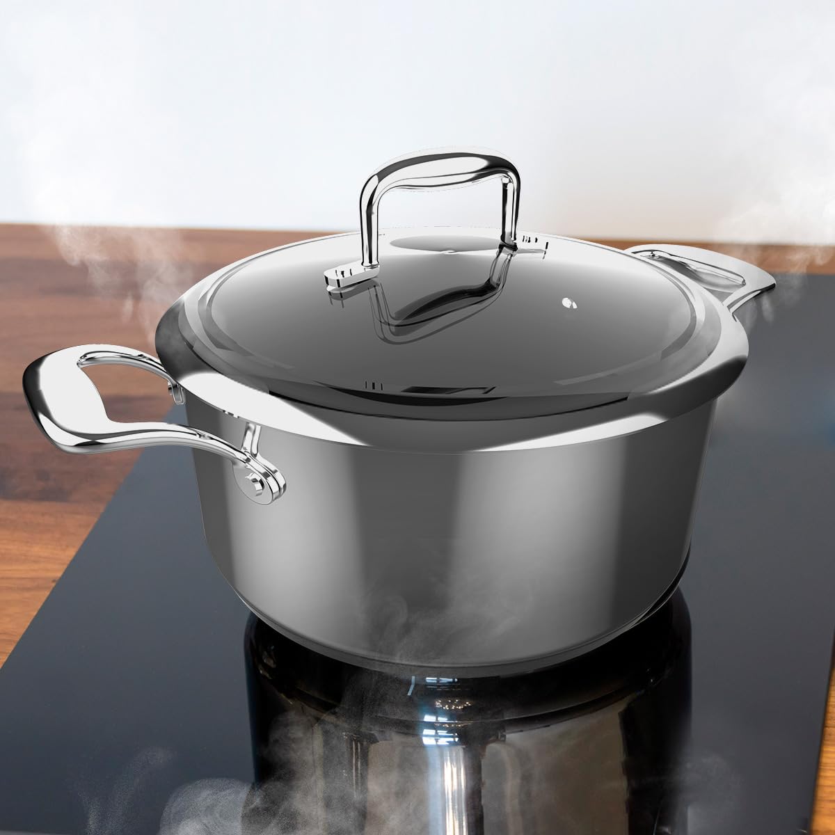 cecotec-polka-classy-steel-kochtopf-24-cm-4-l-edelstahl image 6