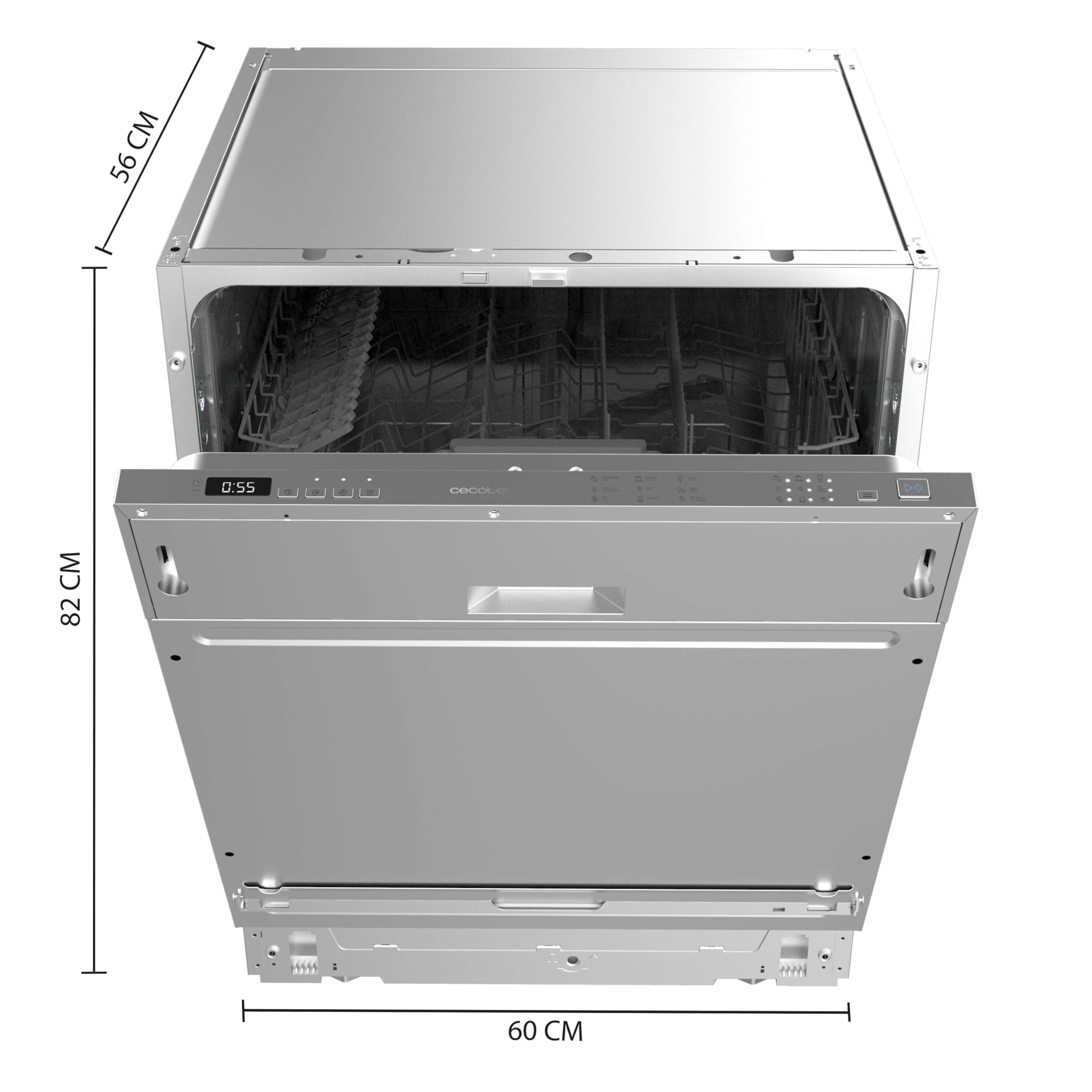 cecotec-bolero-aguazero-6110-einbau-geschirrsp-ler-60-cm-12-ma-gedecke image 2