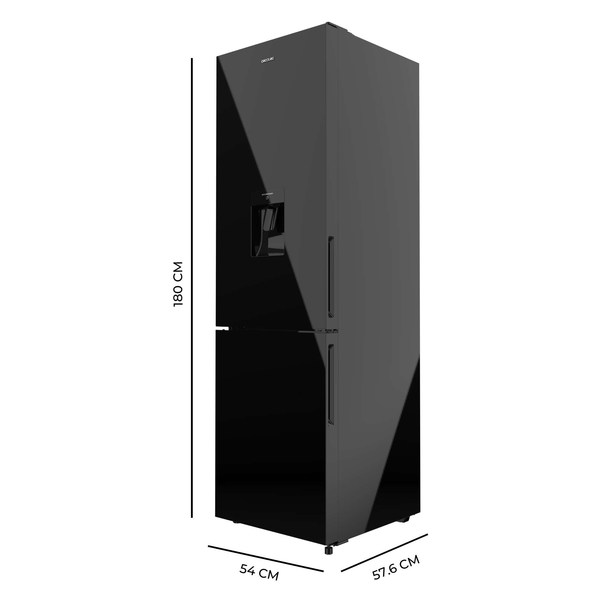 cecotec-bolero-coolmarket-combi-250-wd-k-hl-gefrierkombi-250l-schwarz image 2
