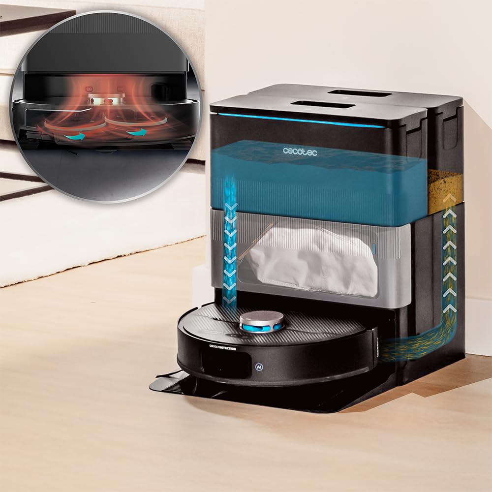 cecotec-conga-x70-saugroboter-mit-absaugstation-15000-pa image 7