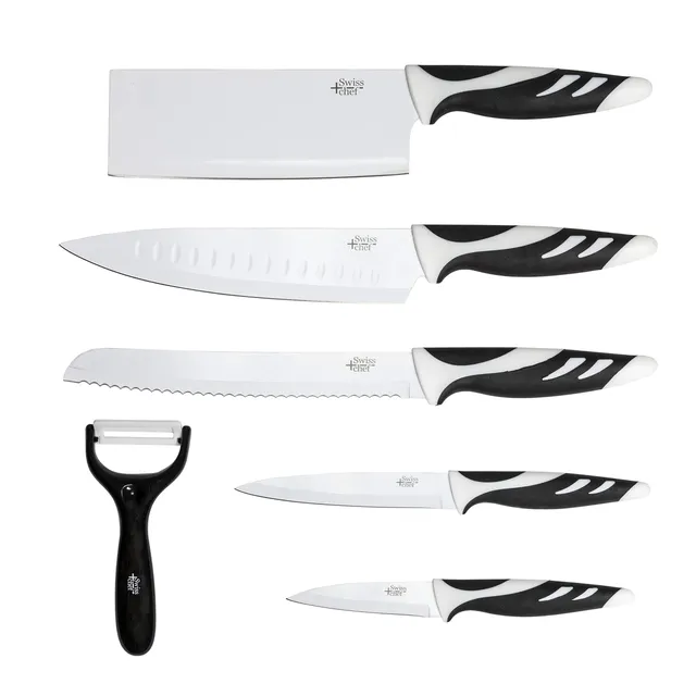 cecotec-swiss-chef-k-chenmesser-set-6-teilig-wei image 1