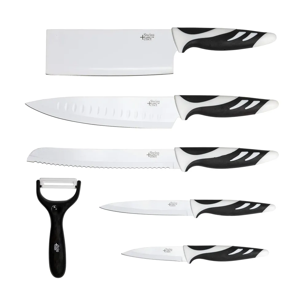 cecotec-swiss-chef-k-chenmesser-set-6-teilig-wei image 1