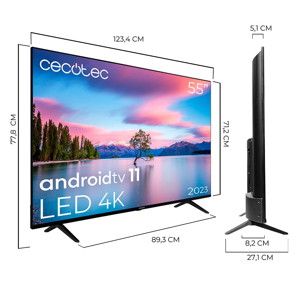 cecotec-a1-alu10055-smart-tv-55-zoll-4k-uhd-android image 7