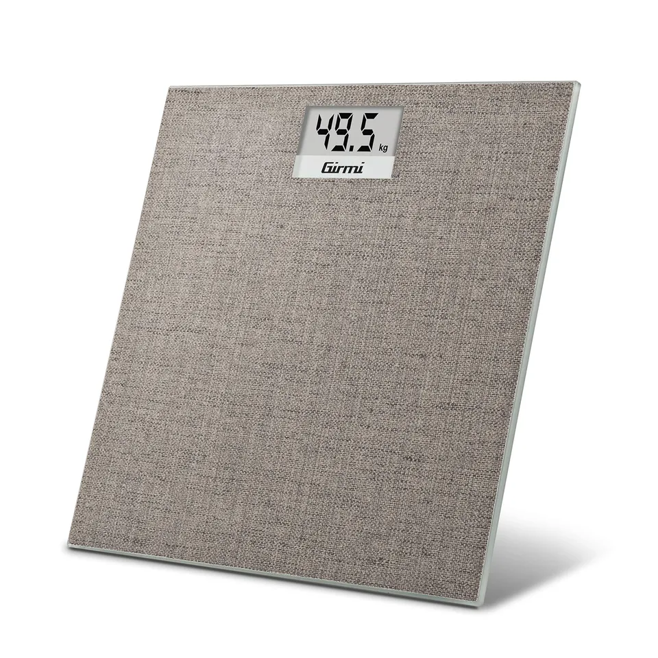 girmi-personenwaage-glas-150-kg-grau-mit-lcd-display image 1