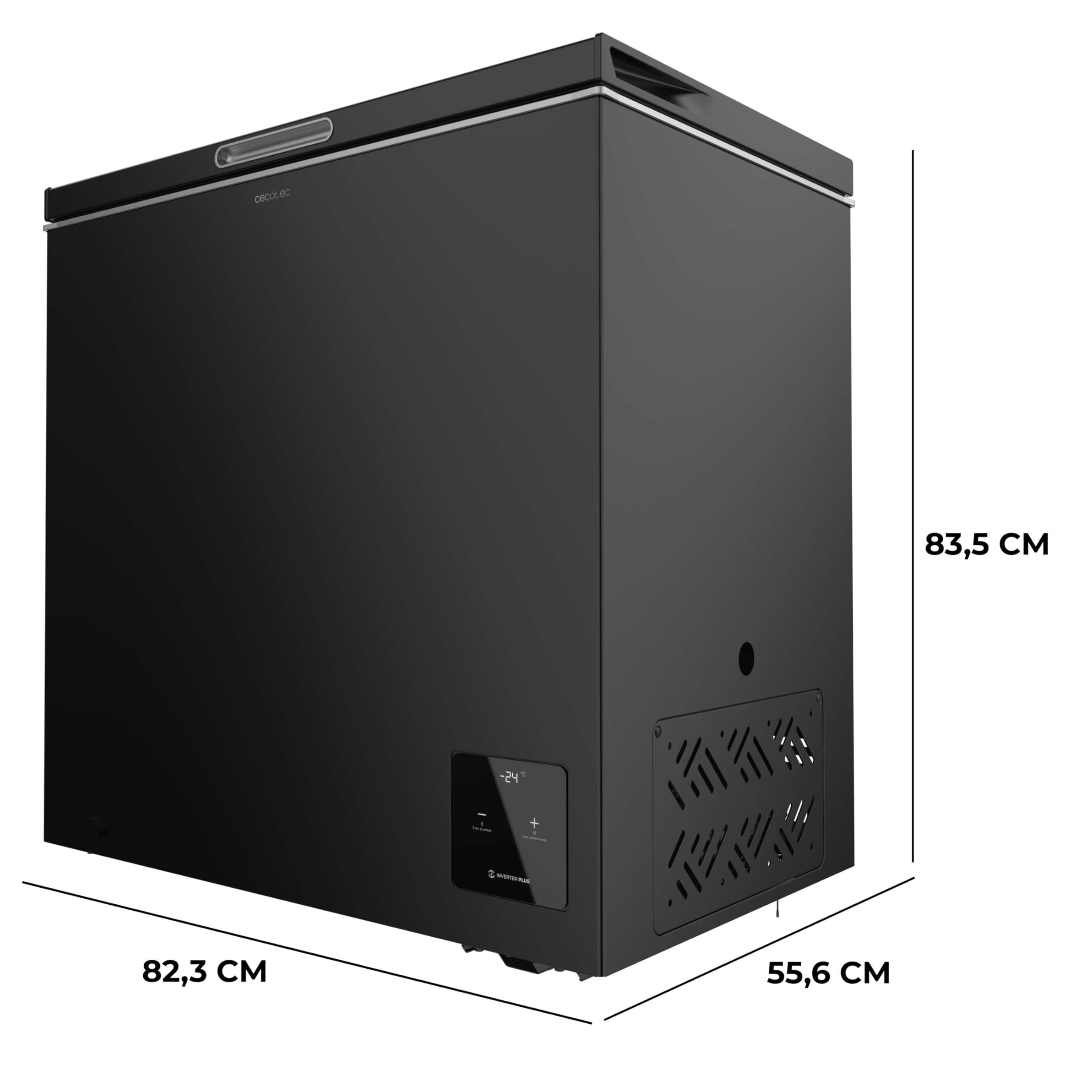 cecotec-bolero-coolmarket-chest-199-gefrierschrank-schwarz-199-l-inverter image 2
