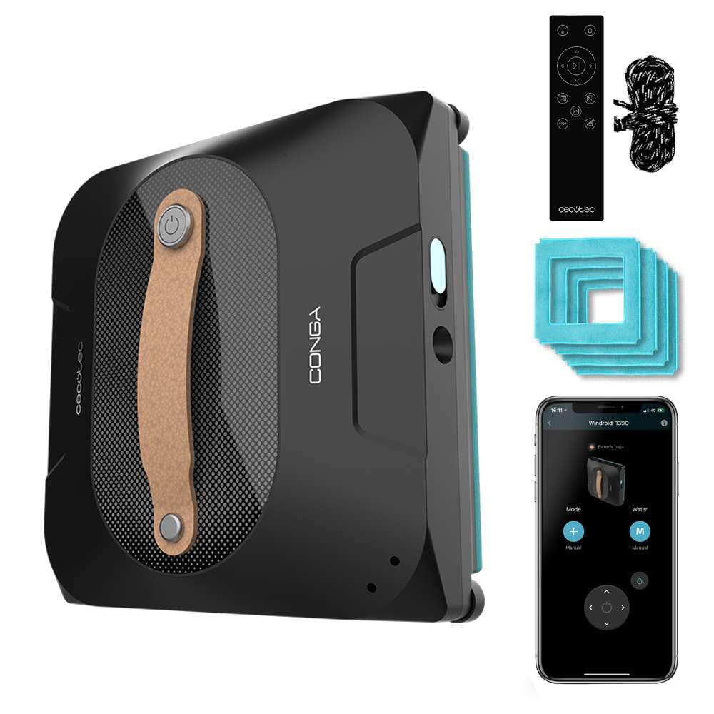 cecotec-conga-windroid-1390-fensterputzroboter-doppel-spray-app image 1