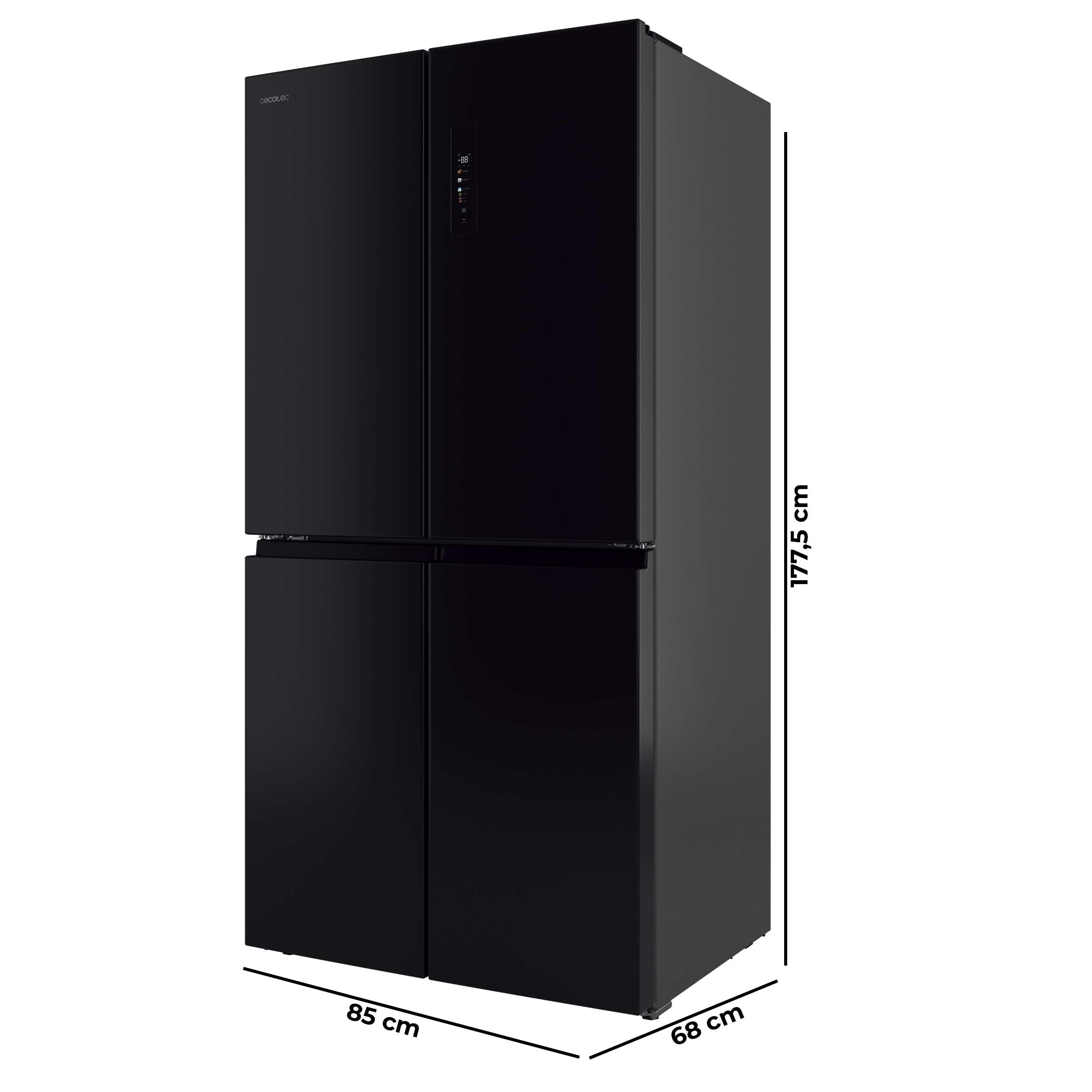 cecotec-bolero-coolmarket-4d-503-k-hlschrank-503l-dark image 2