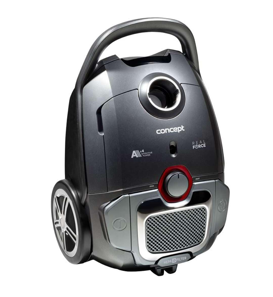 concept-vp8290-real-force-beutelstaubsauger-700-w-3-liter image 2