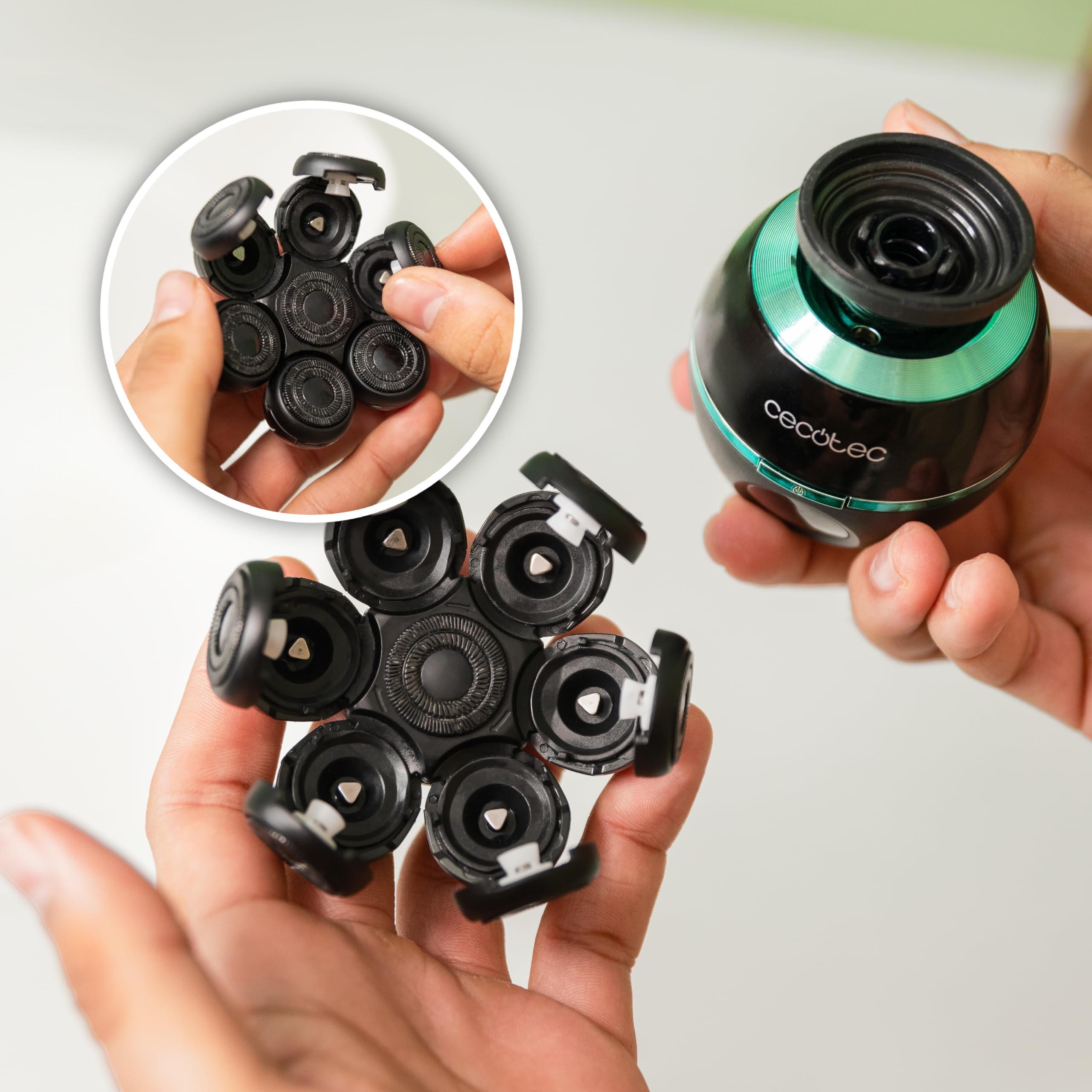 cecotec-bamba-precisioncare-skull-shaver-kopfrasierer-akku-7-klingen image 8