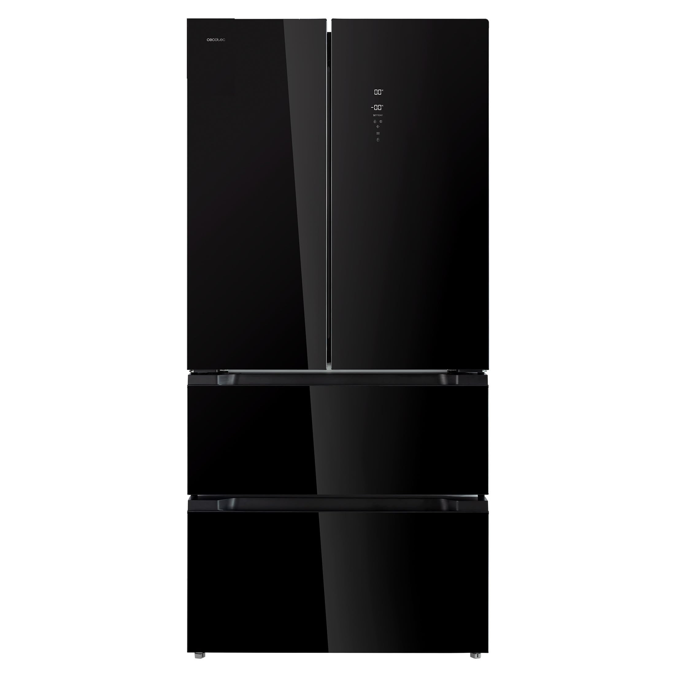 cecotec-bolero-coolmarket-fd-510-k-hlschrank-black-glass-510-l image 1