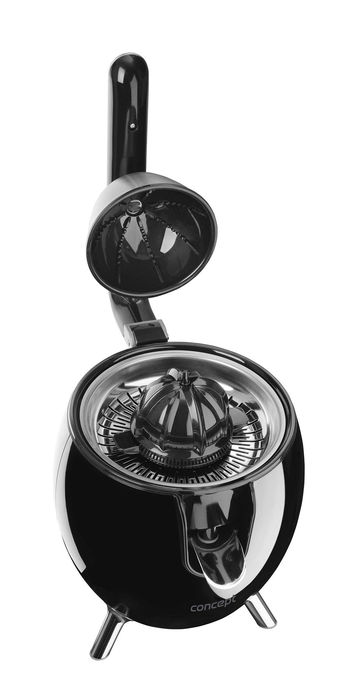 concept-ce3531-zitruspresse-elektrisch-schwarz-200w-hebelarm image 4