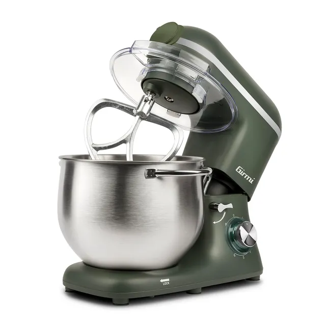 girmi-im50-gastronomo-plus-k-chenmaschine-8-l-gr-n-3-kg-teig image 1