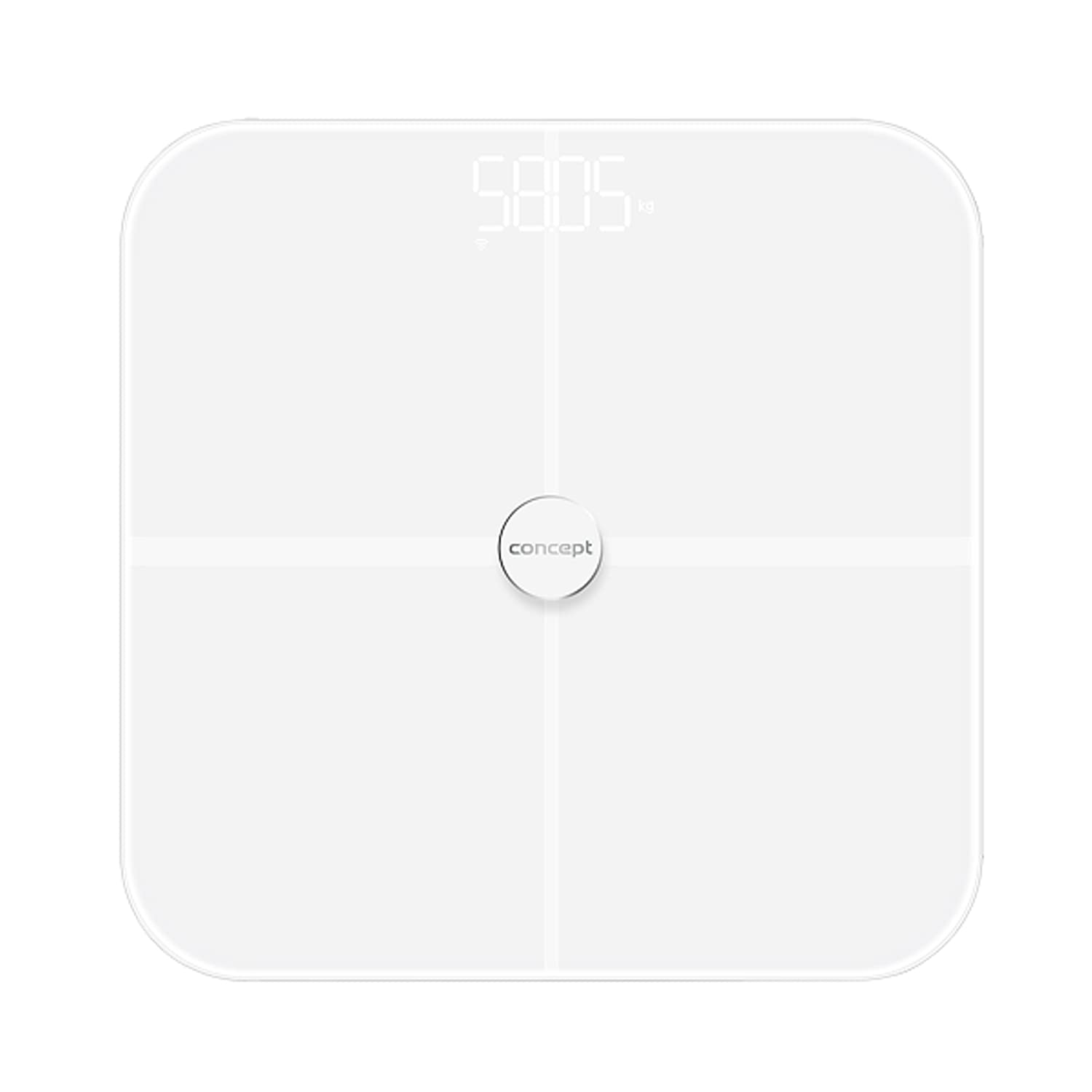 concept-vo4010-diagnosewaage-glas-mit-app-180-kg image 1