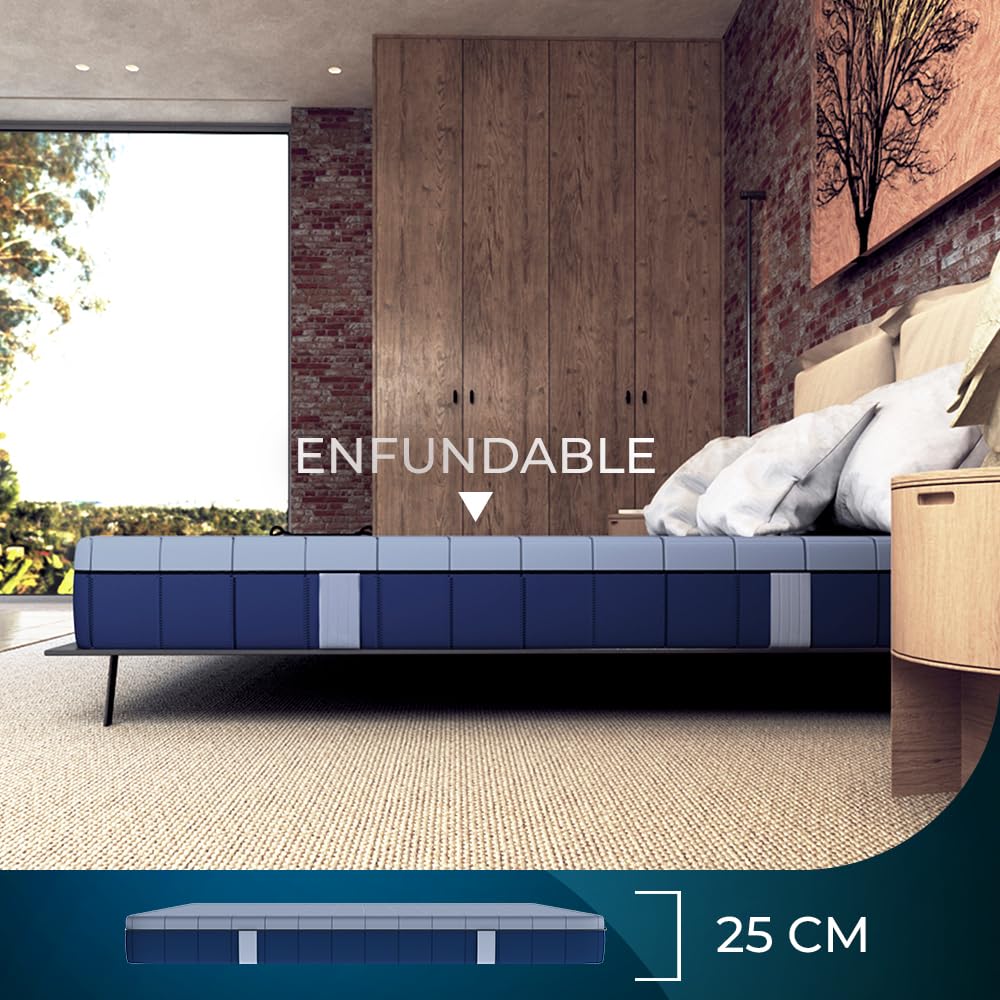 cecotec-flow-e-hybrid-matratze-135x190-cm-mittlere-festigkeit image 4