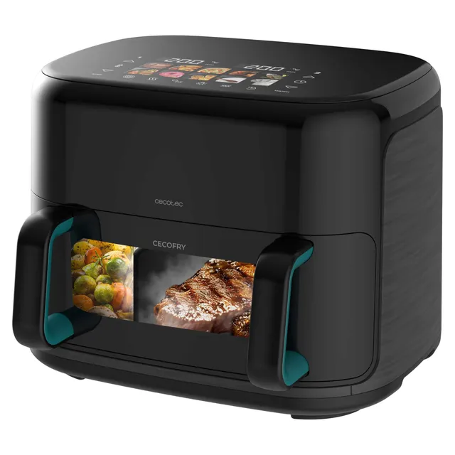 cecotec-cecofry-grill-smokin-prime-11000-hei-luftfritteuse-10-l-r-ucher image 1