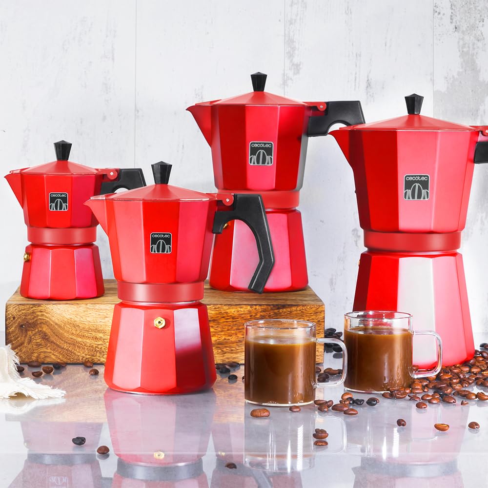 cecotec-mokclassic-300-espressokanne-3-tassen-rot image 7