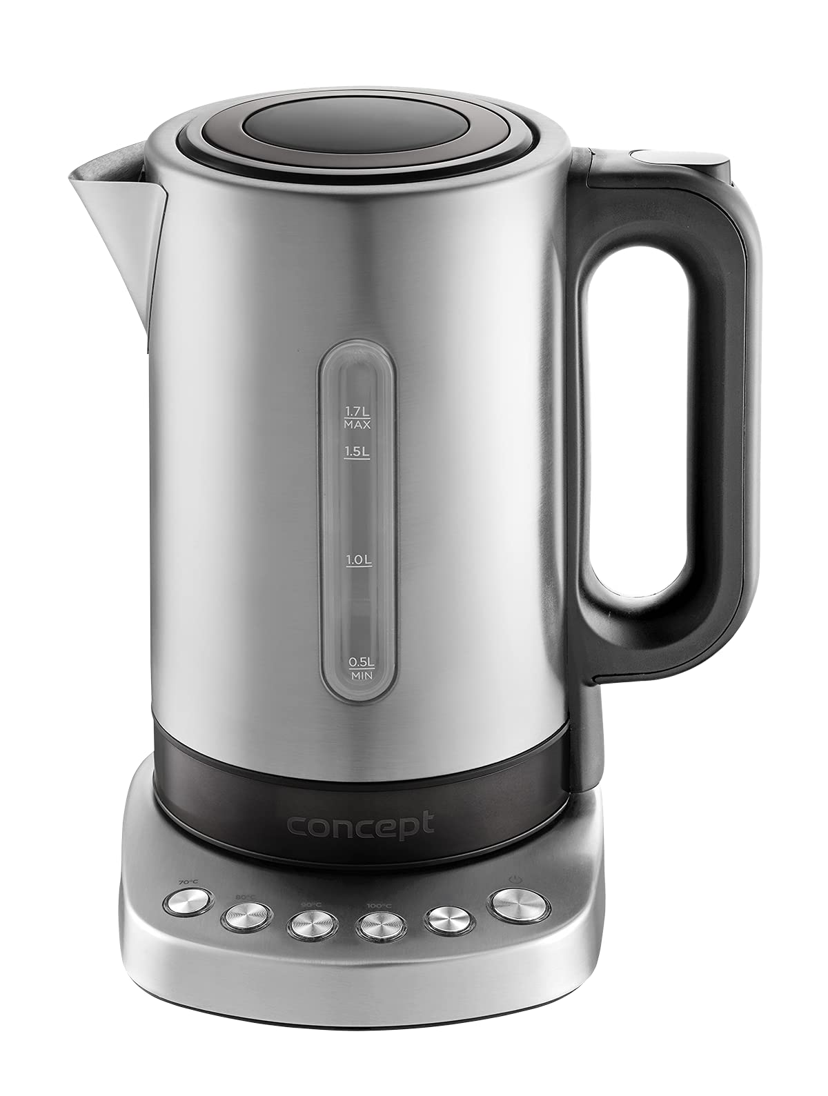 concept-rk3190-wasserkocher-1-7-l-edelstahl-temperaturwahl image 1