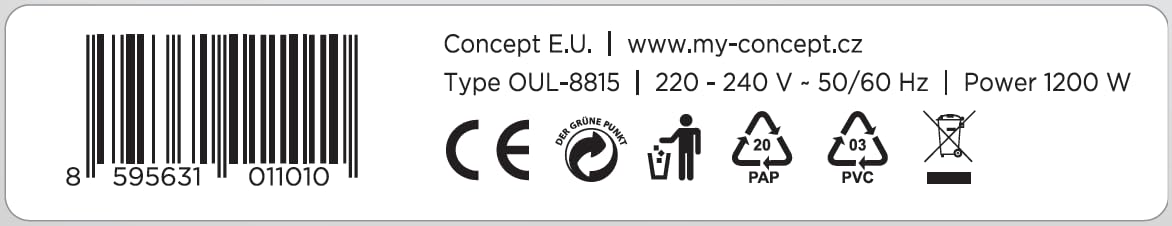 concept-element-rm7010-k-chenmaschine-wei-5-l image 3